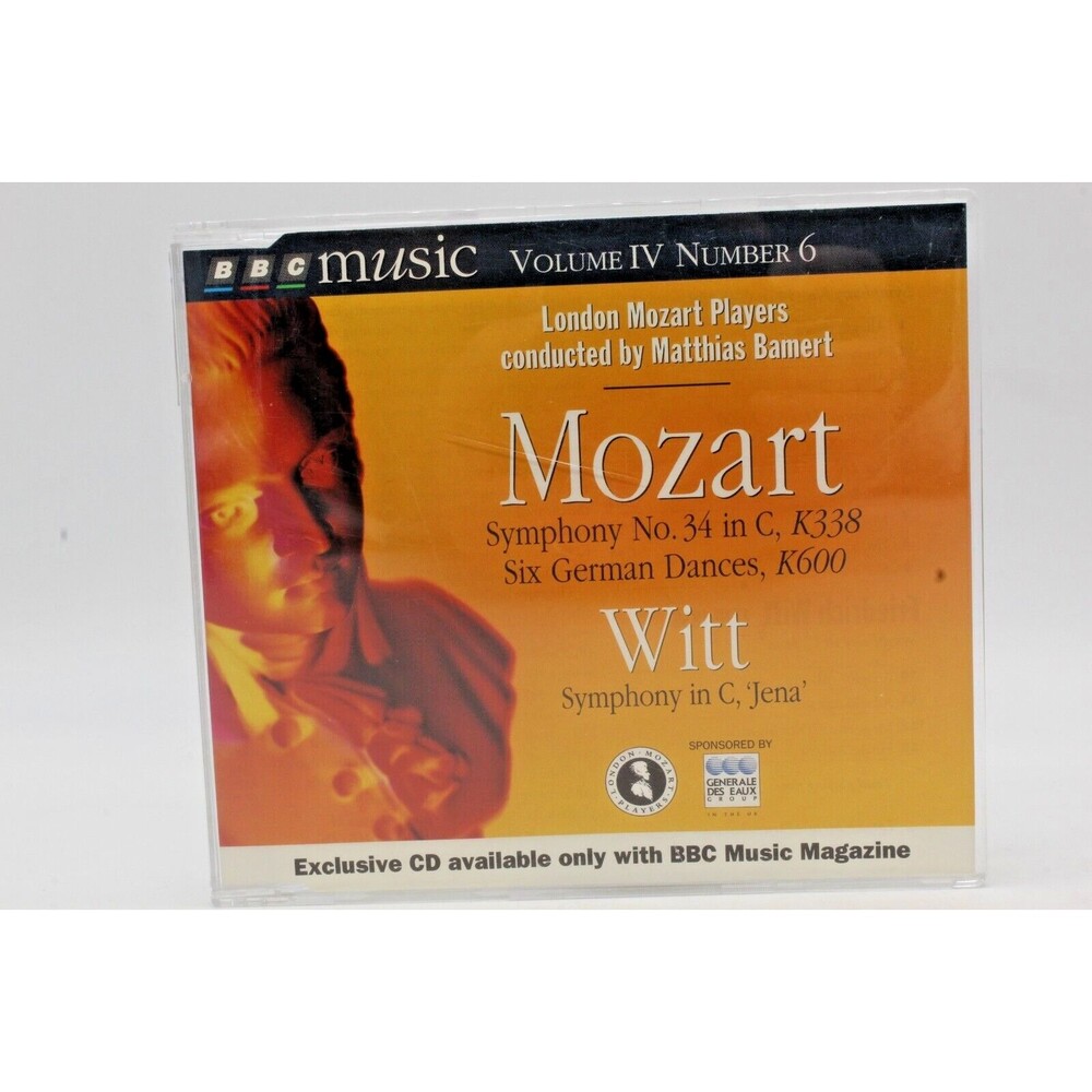 BBC Music Mozart Symphony No. 34 in C Six German Dances Witt Symphony in C Jena